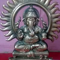 Gunmetal Ganesh Statue