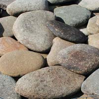 Oval River Stones