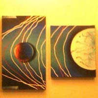 Abstract Canvas Panel Paintings
