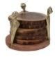 Coaster Set Wood & Dhokra Coaster Set Wood & Dhokra