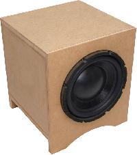 Speaker and  woofer box