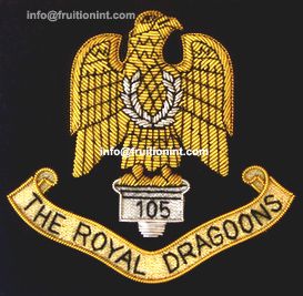 Bullion Embroidered Badge