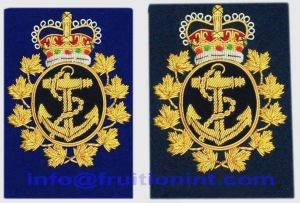 Bullion Embroidered Blazer Badge