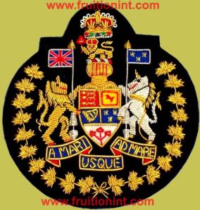 Bullion Wire Blazer Badges