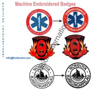 Machine Embroidered Badge