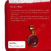 Ruby Gemstone from Teleone