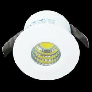 COMPACT 4W BUTTON LED COB ROUND