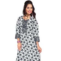 Embroidered Cotton Kurti