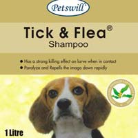 Petswill Tick & Flea Shampoo