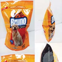 pet food ziplock stand up pouch