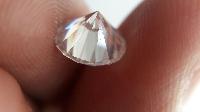 Round Full White Moissanite Diamond