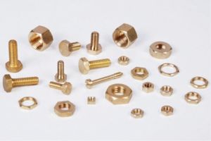 hex brass nuts