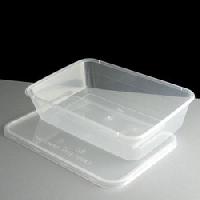 clear plastic container