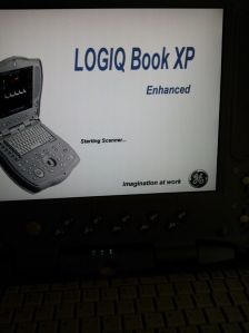 GE Ultrasound Logiq Book XP Enhanced Demo Unit With 2 Transducers GE Ultrasound Logiq Book XP Enhanced Demo Unit With 2 Transducers
