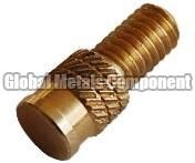 Brass Studded Press-In Insert