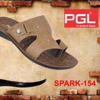 Mens PU Spark Slippers