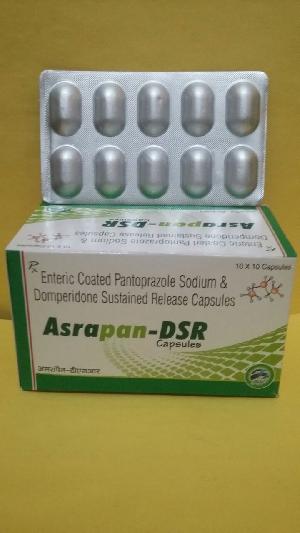 Enteric Coated Pantaprazole Sodium & Domperidone Sustained Release Capsules
