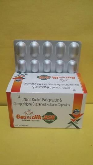 Enteric Coated Rabeprazole Domperidone Sustained Release Capsules