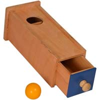 Object Permanence Box with Drawer