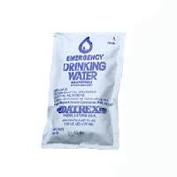 mineral water pouches