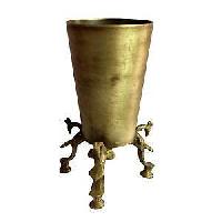 Brass cup