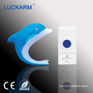 Digital Wireless Remote Control Dolphin Animal Doorbell With Indicator