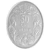 George 50 Gram Silver Coins