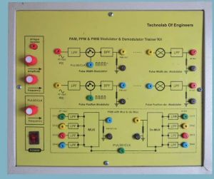 PAM,PPM&PWM Modulator Demodulator Trainer KIt