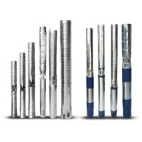 Water Filled Borewell Submersible Pump Set