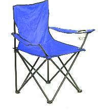 Blue Folding Travelling Chair