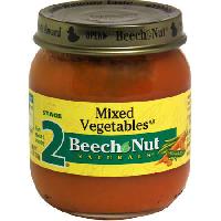 Beech-Nut Baby Food, Mixed Vegetables, Stage 2 (6+ Months) - 4 oz jar