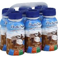 PediaSure Nutrition Shake, Chocolate - 6 pack, 8 fl oz bottles