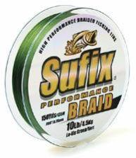 Sufix Performance Braid 50lb. 1200yd Green 663-250G LINE