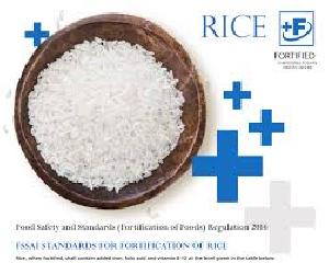 fortified rice kernels