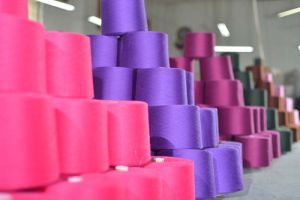 Polyester Grey and Dyed Yarn