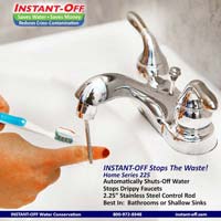 INSTANT-OFF Water Saver for taps
