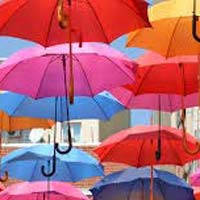 Colored Umbrellas