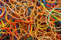 plastic rubber band