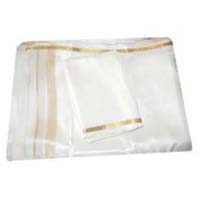 Polyester Dhoti Fabric