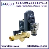 2 Way Brass Electro Mechanical Water Valve Pipe Timer For Drain Valves