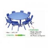 Plastic Moulded Round Table