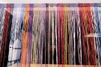 thread silk curtain
