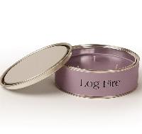 Pintail 3 Wick Tin Candle Logfire