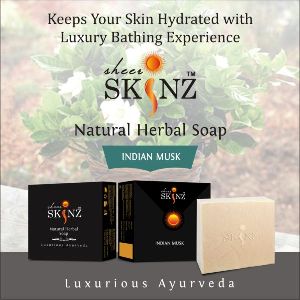 Herbal Soap Indian Musk