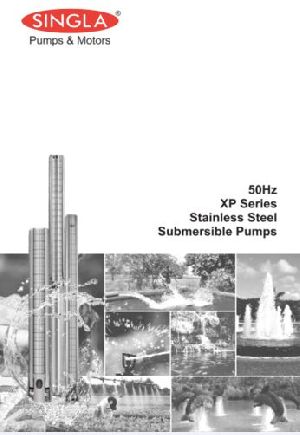 XP Series Stainless Steel Submersible Pump