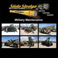 Slide Sledge Multi Head Hammer for Defense Application