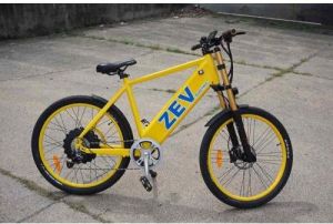 Z Electric Vehicle 750 Watt Electric Bicycle, Pedal-Electric, Yellow 