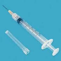 disposable hypodermic syringe