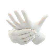palm textured sterile gloves