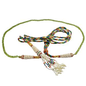 Green Quartz & Pearl Adjustable Necklace